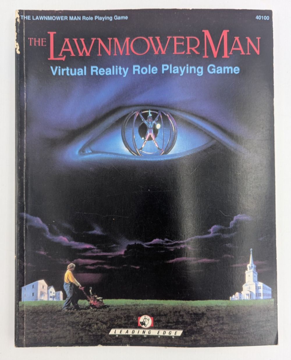 The Lawnmower Man Virtual Reality Role Playing Game Leading Edge Games Book